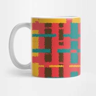 Colorful line segments Mug